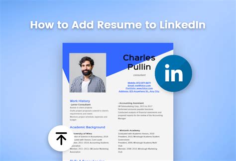 How To Add Resume To Linkedin Profile Leia Robbie