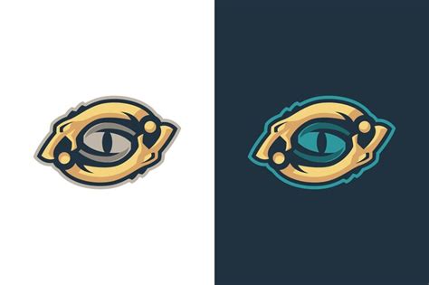 Premium Vector Snakes And Eye Mascot Logo