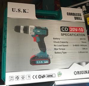 Cordless Drill Machine V In Lagos Island Eko Electrical Hand