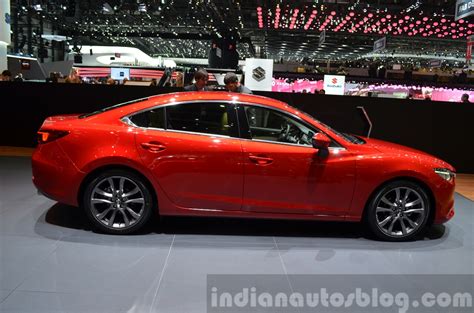 2015 Mazda 6 Side View At 2015 Geneva Motor Show