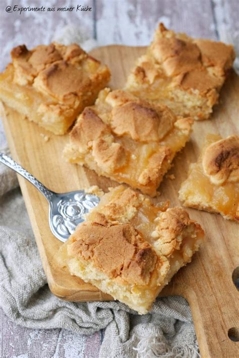 Apfelmuskuchen Mit Streuseln Vom Blech