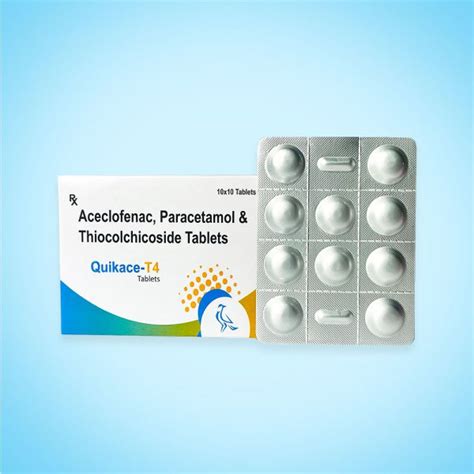 Aceclofenac Paracetamol And Thiocolchicoside Tablets Aplonis Healthcare