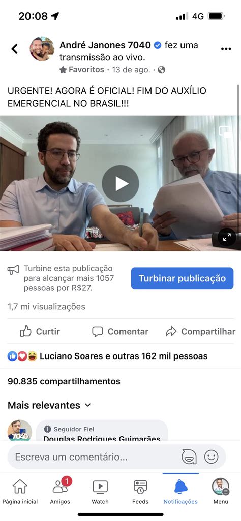 Andr Janones On Twitter A Live Que Eu Fiz O Lula Semana Passada