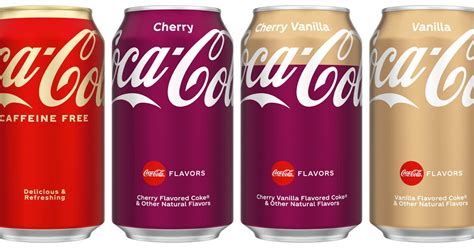 Coca Cola Reveals Major Rebrand For Entire Line Of Drinks