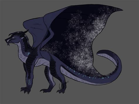 Open Wings Of Fire Sketch Adopt Sea Night Hybrid By Gamingsalamander