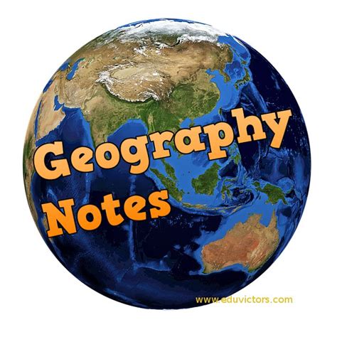 Geography Notes Part 1 Excel In Competitive Exams Upsc Ssc Clat