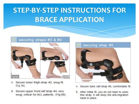 Donjoy Knee Brace Acl And Oa Fitting Guide