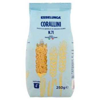 Esselunga Corallini N 71 Pasta Di Semola Di Grano Duro 100 Italiano