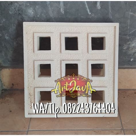 Jual Roster Ventilasi Batu Alam Shopee Indonesia