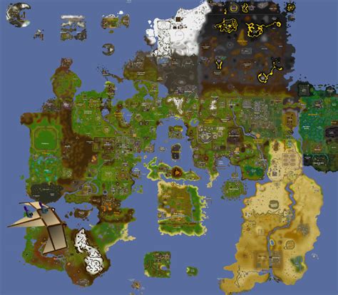 Map Of Hcim Deaths So Far R 2007scape