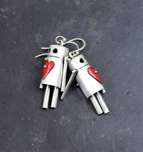 Heart Belly Robots - Etsy