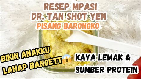 Mpasi Anti Gtm Resep Snack Mpasi Ala Dr Tan Shot Yen Pisang