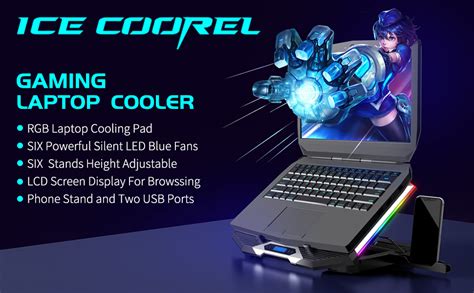 Mua ICE COOREL Gaming Laptop Cooling Pad 15 17 3 Inch Laptop Fan With