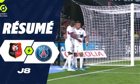 STADE RENNAIS FC PARIS SAINT GERMAIN 1 3 Résumé SRFC PSG