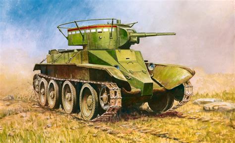 WWII Soviet Light Tank BT 5 Zvezda 3507 1 35