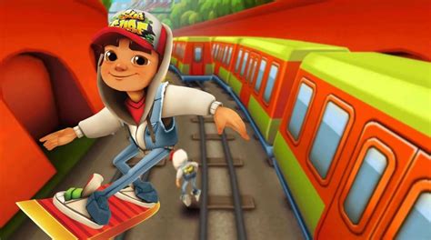 Juegos De Correr Y Saltar Subway Surfers Subway Surfers Para Android