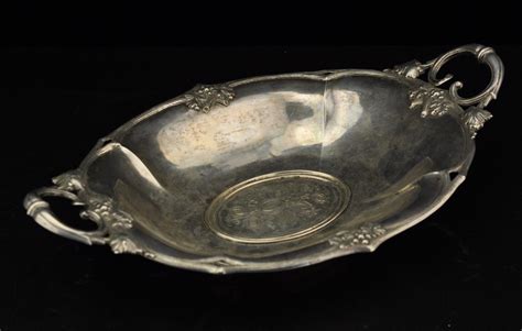 Antique Imperial Russian Dish 84 Silver Idla Antiik