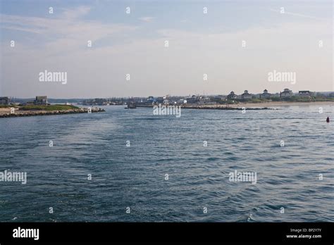 Point Judith taken from Ferry Stock Photo - Alamy