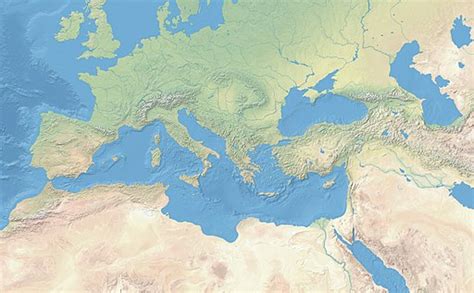 Biblical Map Of Mediterranean