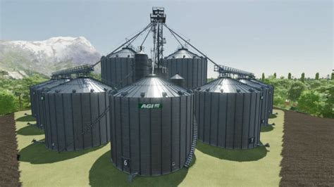 AGI MFS Silo Dryer Complex V 1 0 FS25 Mods