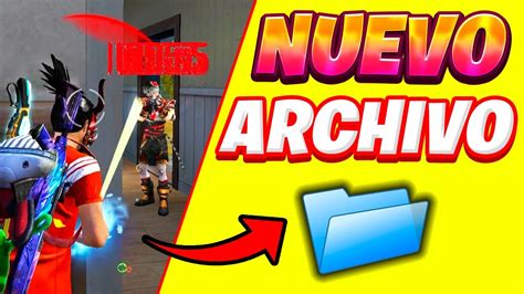 NUEVO ARCHIVO FREE FIRE PC Para DAR TODO ROJO REGEDIT 100 AIMBOT