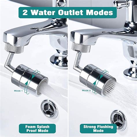 Universal 720 Degree Swivel Sink Faucet Aerator Head Tap Aerator Sink