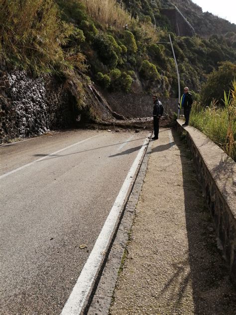 BARANO FRANA UN NUOVO COSTONE AI MARONTI STRADA CHIUSA AL TRAFFICO