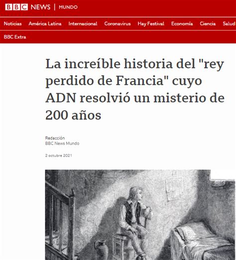 BLOG DE HISTORIA DEL MUNDO CONTEMPORÁNEO La misteriosa suerte de Luis