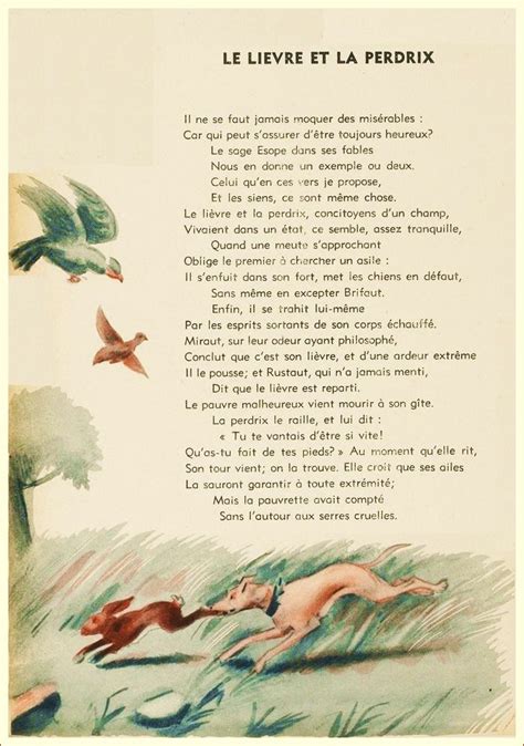 Le Loup Et L Agneau Poesie Bebe