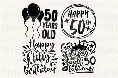 Funny 50th Birthday SVG