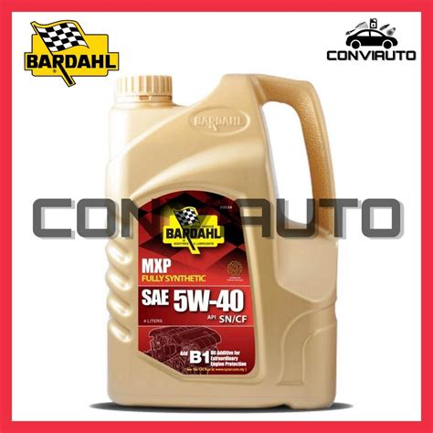 Bardahl Fully Synthetic Sae W Api Sn Cf Engine Oil Liter Shopee