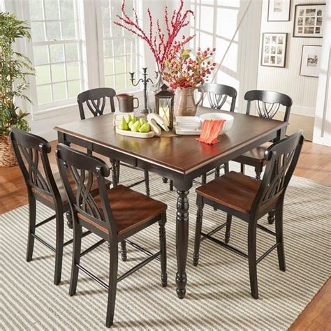 Mackenzie Counter Height Extending Dining Set By Inspire Q Classic