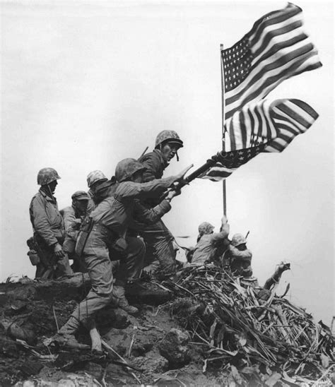 75th Anniversary Of Iconic Photo Of Iwo Jima Flag Raising Abc News