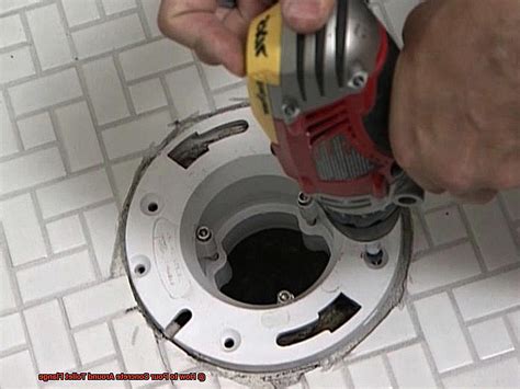 How To Pour Concrete Around Toilet Flange Scotts Home Improvement