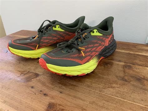 Size Hoka One One Speedgoat Low Thyme Fiesta For Sale Online Ebay