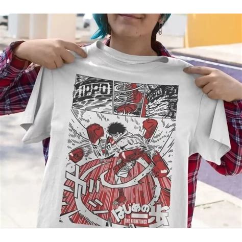 Unisex Hajime No Ippo Shirt Kamogawa Boxing Gym Crew Ippo Makunouchi