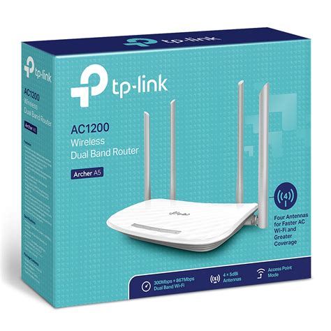 Archer A5 AC1200 Wireless Dual Band Router TP Link Argentina