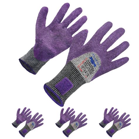 Lot De 3 Paires De Gants De Protection Anti Coupure Protection Haute