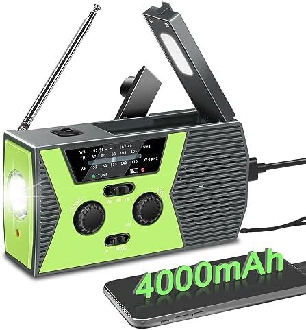 Nitigo Radio Solaire Portable Radio D Urgence M T O Radio Manivelle