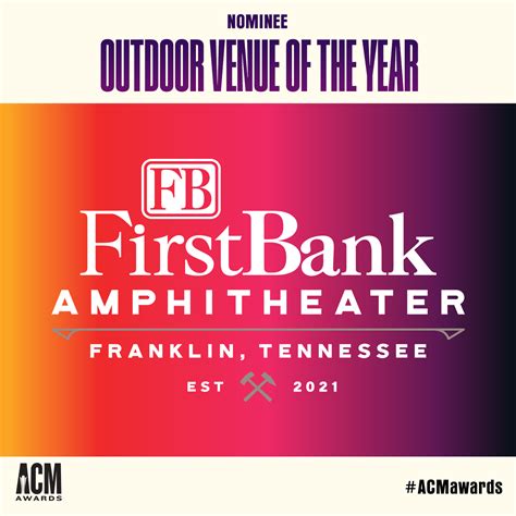 FirstBank Amphitheater has been nominated for Outdoor Venue of the Year ...