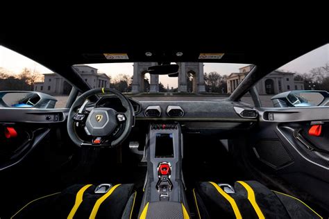 Interiors in Alcantara: Lamborghini Aventador Ultimae and Huracan STO ...