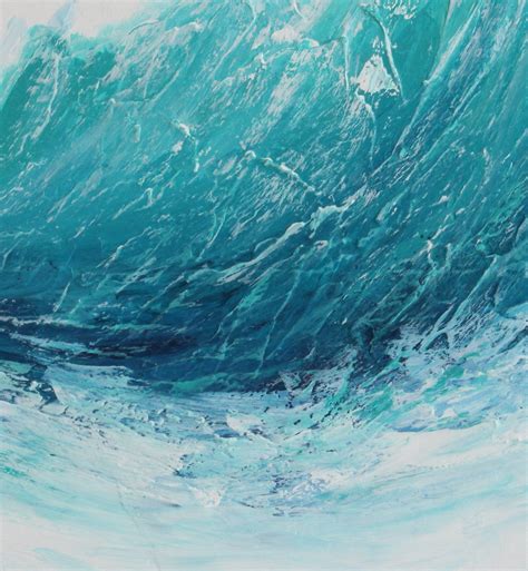 Ocean Wave Art Print | "Wave" Reproduction of Painting – Kate Shore Art