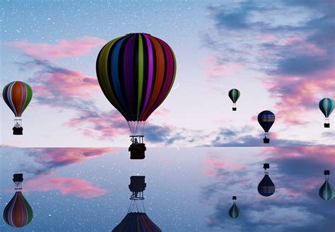 Hot Air Balloon Heaven Free Photo On Pixabay Pixabay