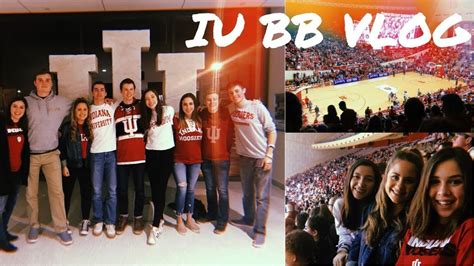 Indiana University Basketball Game Grwm Makeup Outfit Vlog Huji