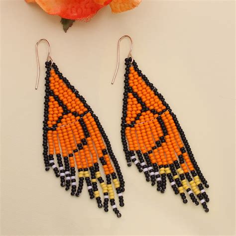 Zad Wholesale Fashion Jewelry Earrings Fluttering Wings Seed