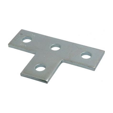 Unistrut P1031 Flat Plate Tee Bracket 4 Holes Valvestubesfittings