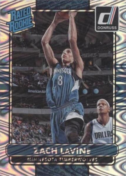 2014 15 Panini Donruss Rated Rookies Swirlorama 221 Zach LaVine RC