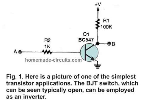 How to Make Logic Gates using Transistors - Homemade Circuit Projects