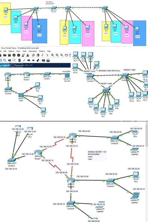 Design And Configure Your Cisco Packet Tracer And Gns3 By Frhanarain