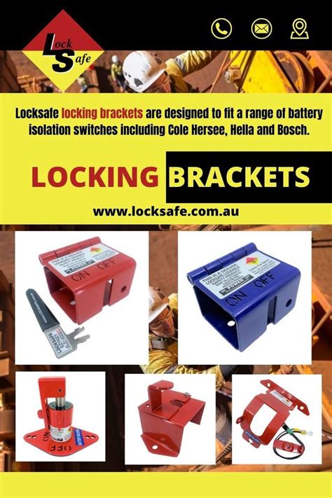 Locksafe Locking Bracket For Battery Isolation Switches Industrial